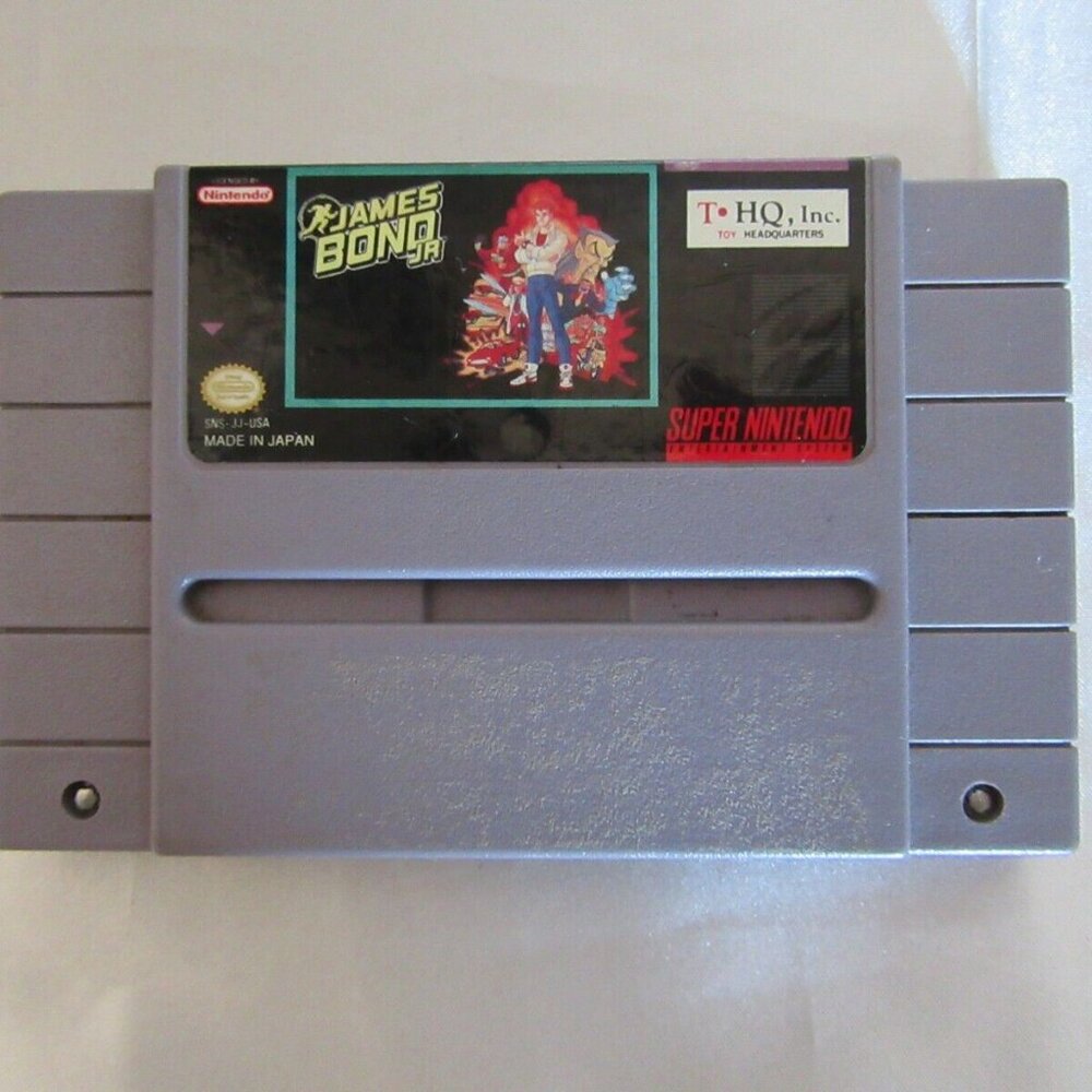 Super Nintendo Game James Bono Jr